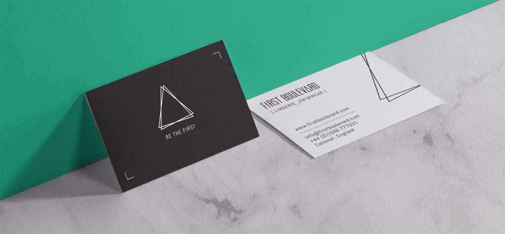 First Boulevard Business Cards